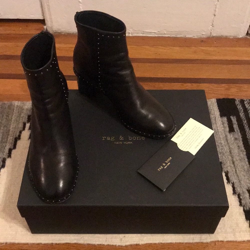 Rag & Bone Willow stud bootie